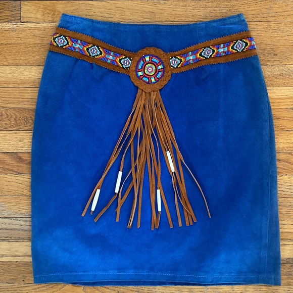 Vintage Frontier Collection Mini Skirt - Picture 8 of 12